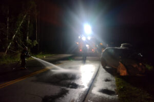 Colisão entre carros deixa feridos na SC-390