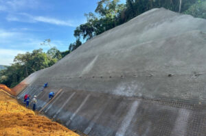 Obras avançam no túnel do Vieira na BR‑280, em SC