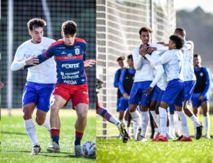 Barra goleia e segue líder no Catarinense Sub-20