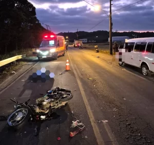 Acidente de trânsito resulta em morte em Nova Veneza
