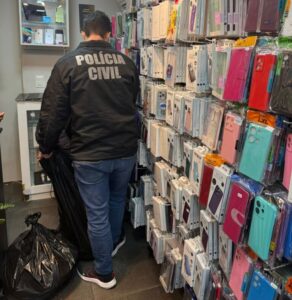Produtos falsificados são apreendidos na Capital