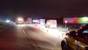Idosa morre atropelada na BR-470 em Gaspar
