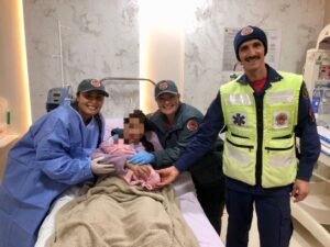 Bebê nasce em ambulância com apoio dos bombeiros