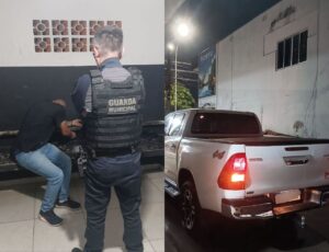 Furto de Hilux termina em tiroteio e prisão em Itajaí