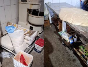 Fábrica clandestina de pizzas é interditada em Camboriú