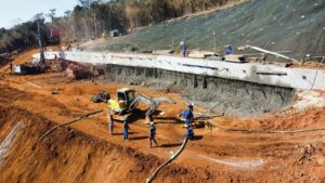 Avançam as obras na Serra da Rocinha em SC