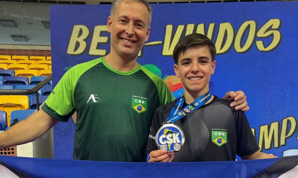 Bruno Matias é vice sul-americano e vai ao Pan