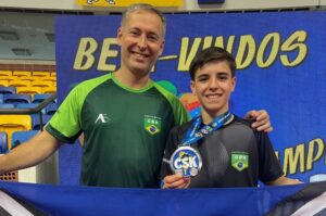 Bruno Matias é vice sul-americano e vai ao Pan