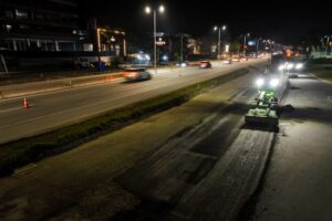 Triplicação da SC-401 avança em ritmo forte