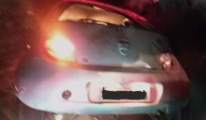 Idosa fica ferida após capotamento na SC-370 em Urubici