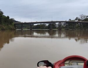 Corpo é encontrado no rio entre Blumenau e Gaspar