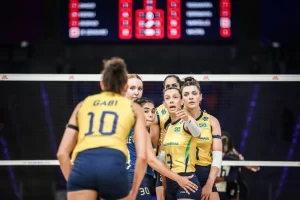 Brasil perde para a Itália e é vice na Liga das Nações