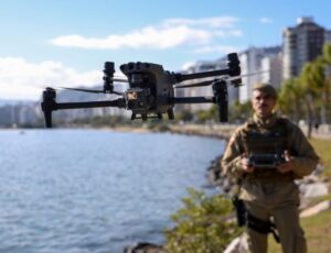 SC testa drones com reconhecimento facial