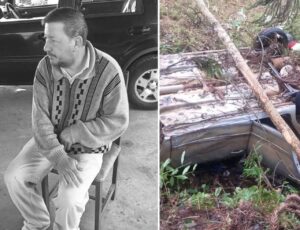 Morador de Timbó Grande morre em acidente em ribanceira