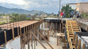 Obra de sede administrativa avança em Gravatal