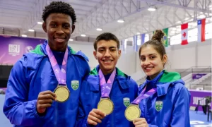 Atleta de São José conquista ouro no Pan Júnior