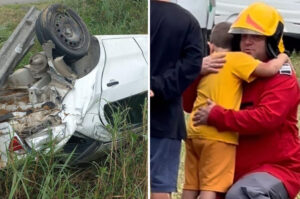 Avó morre em acidente na Transbeto em Penha