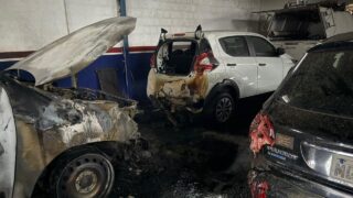 Incendio Atinge Oficina De Veiculos Em Criciuma