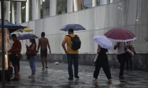 Instabilidade e chuva forte em Santa Catarina