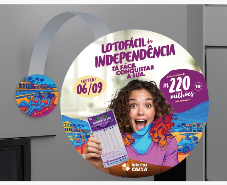 Lotofácil da Independência abre apostas nesta quarta