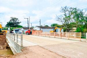 Nova ponte do Campestre está pronta, mas não liberada