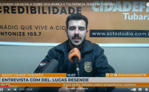 Delegado retorna a Tubarão com foco em segurança