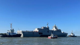 Teste Com Fragata Mobiliza Moradores Em Itajai