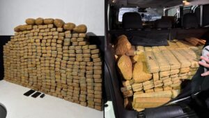 Dupla é presa com 266 kg de drogas em Itajaí