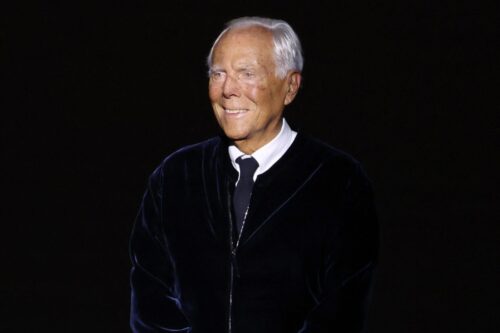 Morre o estilista Giorgio Armani aos 91 anos