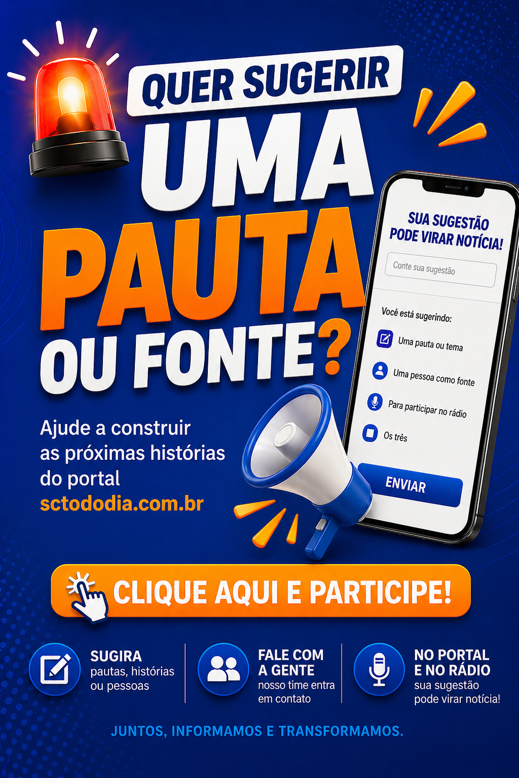 Padrão sidebar topo