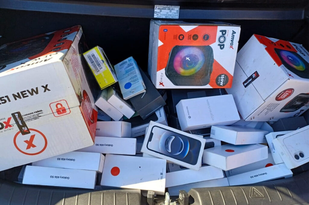 Celulares furtados em Otacílio Costa são recuperados na Grande Florianópolis