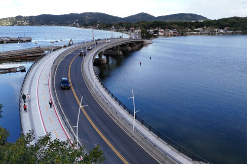 Ciclovia e passeios da nova ponte da Lagoa da Conceição são liberados