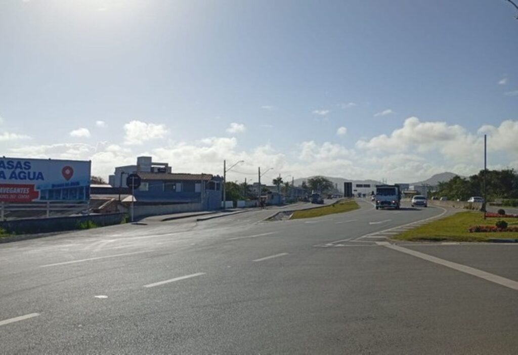 DNIT libera dois km de marginal da BR-470 em Navegantes