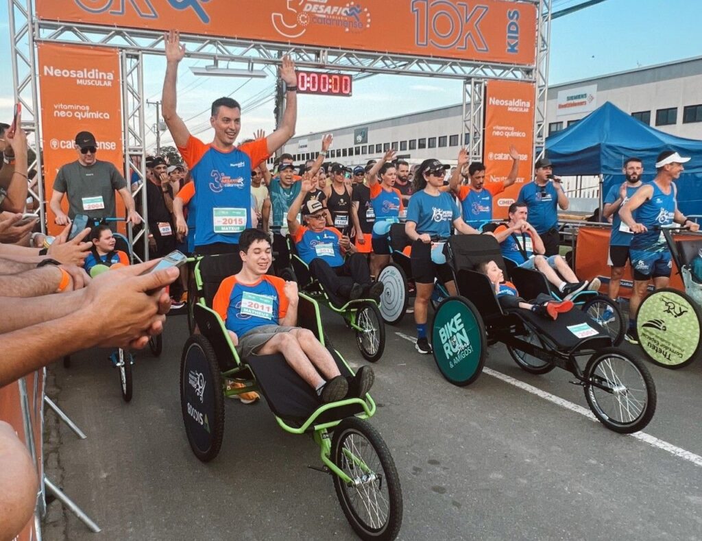Desafio movimenta Joinville com esporte e lazer