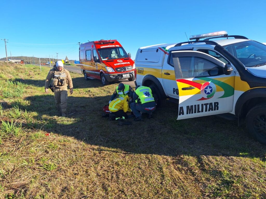 Ventos de 100 km/h causam acidente em Bom Jardim da Serra
