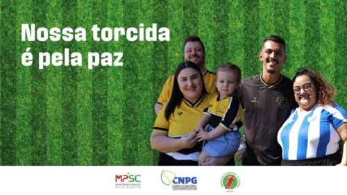 MPSC lança campanha para reforçar a paz nos estádios de SC