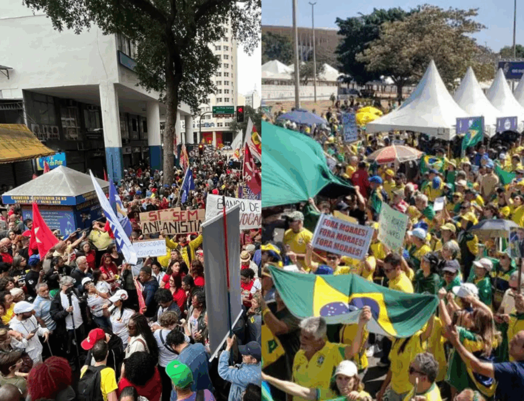 Manifestos de 7 de Setembro destacam pautas políticas opostas