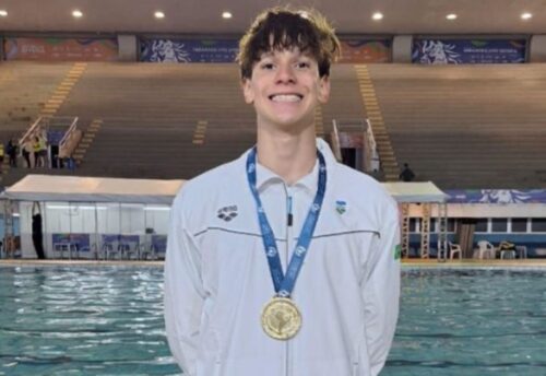 Matheus Rosa é ouro e bate recorde no Sul-Americano Juvenil