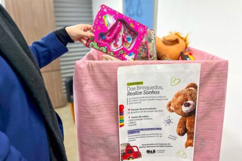 OAB Criciúma encerra em outubro campanha de arrecadação de brinquedos