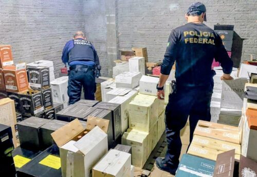 PF e Receita deflagram operação contra bebidas ilegais em Balneário Rincão