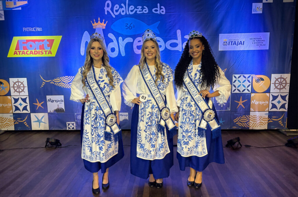 Realeza da Marejada 2025 renova tradição em Itajaí