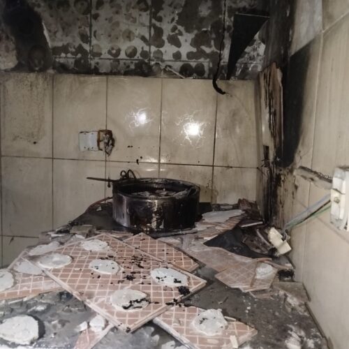 Incêndio danifica cozinha em posto de combustíveis de Itajaí
