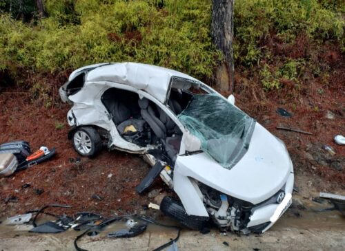 Grave acidente provoca duas mortes e deixa um ferido na Grande Florianópolis
