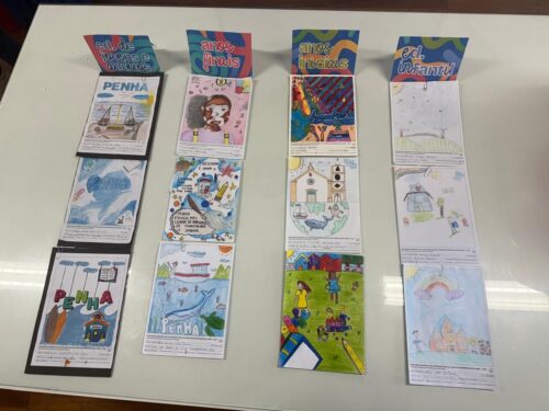 Alunos de Penha  terão desenhos em material escolar