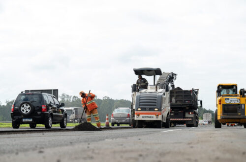 Cronograma semanal de obras prevê interdições na BR-101 Sul