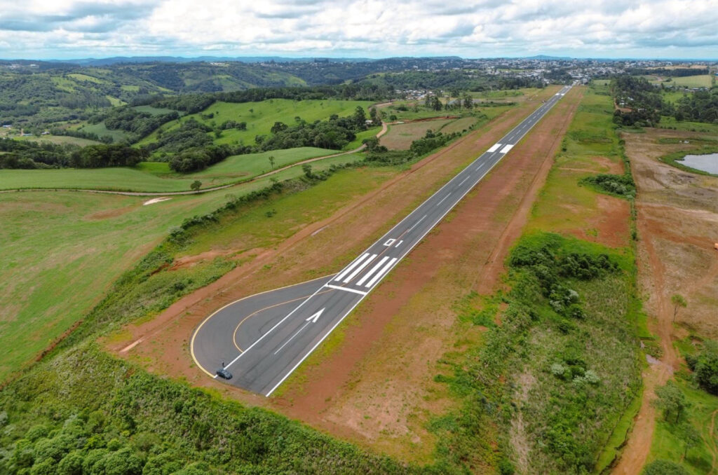 Governo investe R$ 2,9 milhões em melhorias no Aeroporto de Dionísio Cerqueira. - Foto: Jonatã Rocha/GovSC