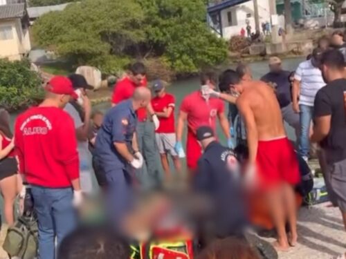 Homem morre após se afogar na Barra da Lagoa, em Florianópolis