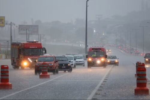Inmet emite alerta de tempestade para todo o estado de Santa Catarina