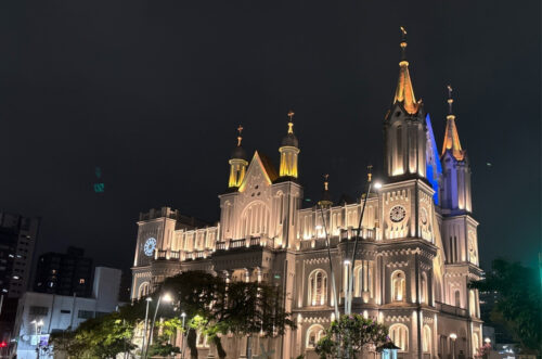 Itajaí é finalista de prêmio nacional com projeto de iluminação que valoriza patrimônio histórico