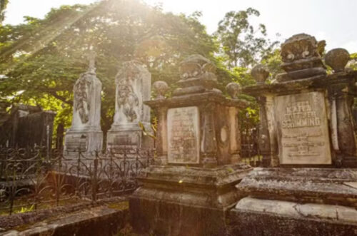 Joinville promove sessões de terror e tour noturno em cemitério histórico